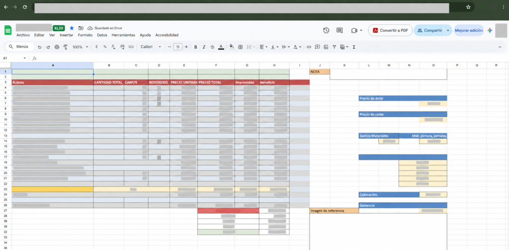 The anonymized Google Sheets and Apps Script MVP